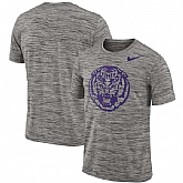 Nike LSU Tigers Charcoal 2018 Player Travel Legend Performance T-Shirt,baseball caps,new era cap wholesale,wholesale hats